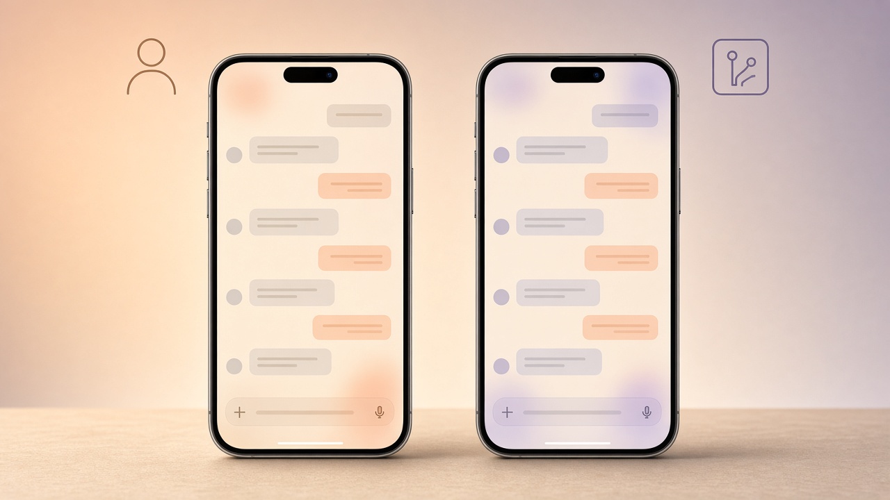 Making AI Chat Indistinguishable from Human Conversation
