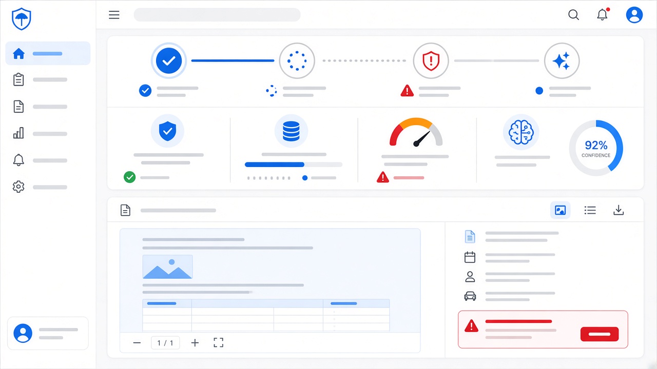 Agentic Claims Processing: Deterministic First, AI Second